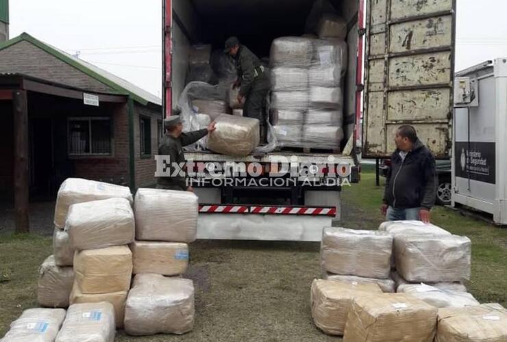 Imagen de Gendarmería incautó mercadería de origen extranjero