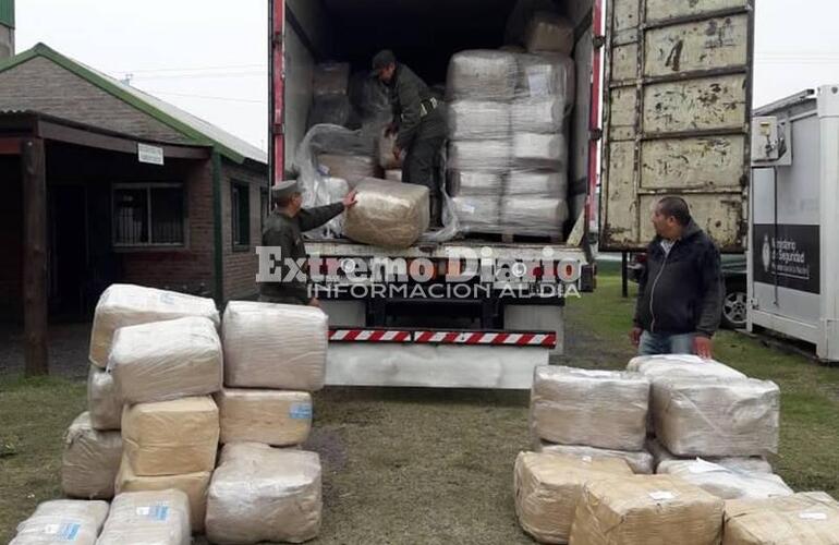 Imagen de Gendarmería incautó mercadería de origen extranjero