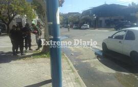 Imagen de Accidente en San Mart&iacute;n y 9 de Julio