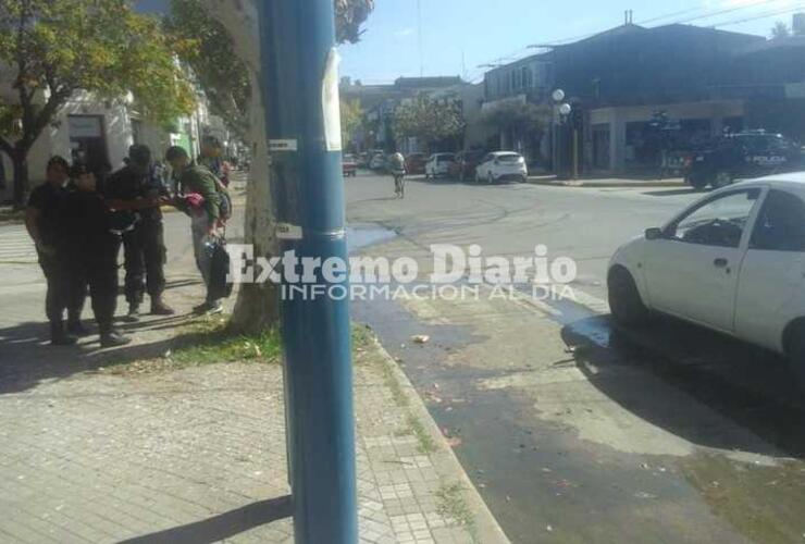 Imagen de Accidente en San Martín y 9 de Julio