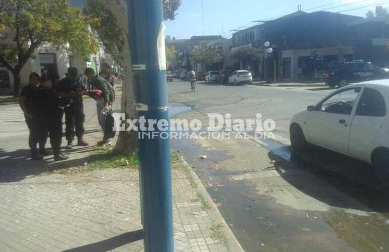 Imagen de Accidente en San Martín y 9 de Julio