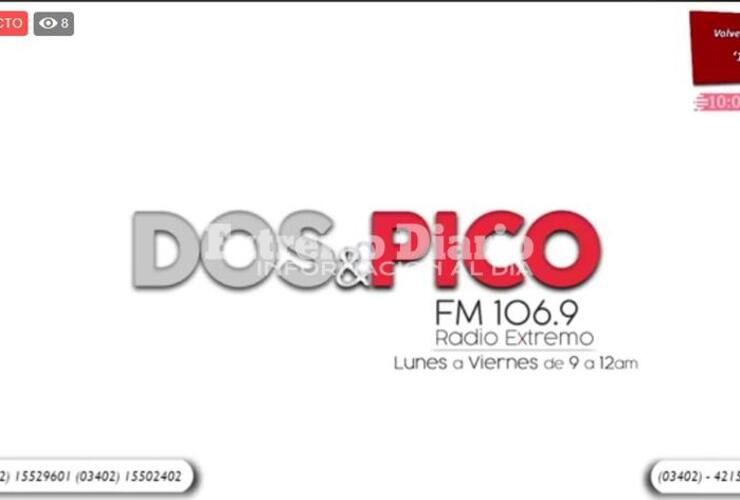 Imagen de Emisión EN VIVO de Dos & Pico, Radio Extremo 106.9