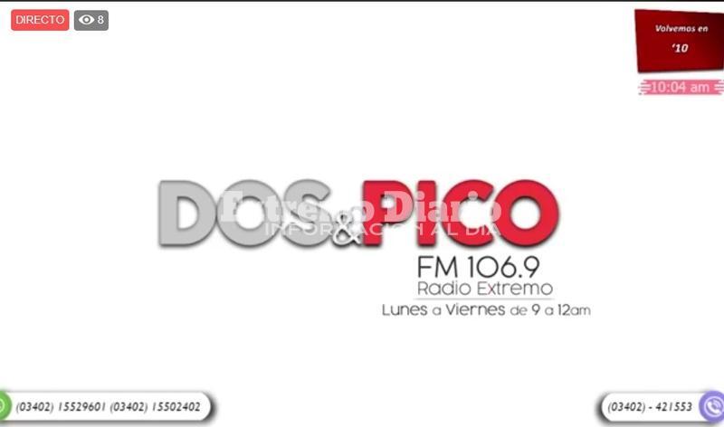 Imagen de Emisión EN VIVO de Dos & Pico, Radio Extremo 106.9