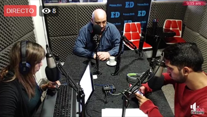 Imagen de Emisión EN VIVO de Dos & Pico, Radio Extremo 106.9