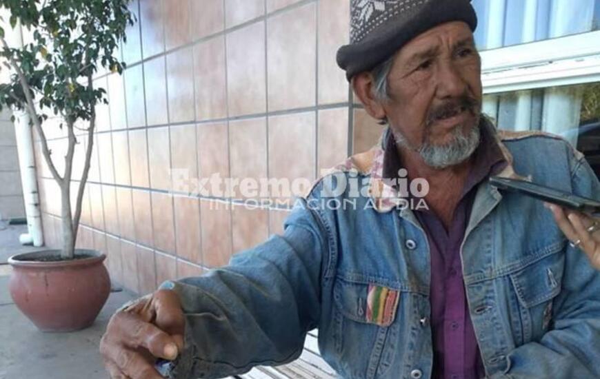 Imagen de En situaci&oacute;n de calle: No tiene trabajo, le robaron y est&aacute; en el Parador de Fighiera