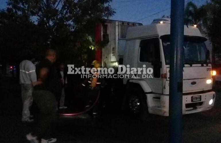 Imagen de Fue un cortocircuito en la instalación eléctrica y agarró fuego