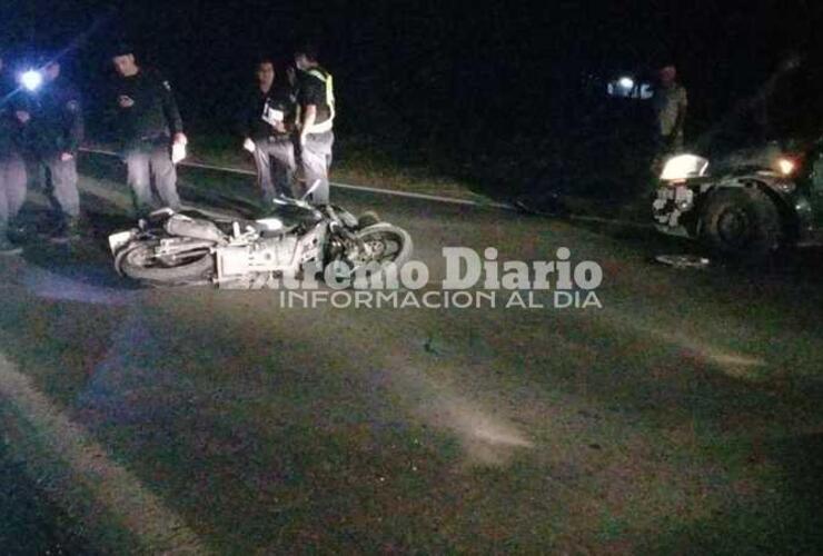 Imagen de Un herido tras accidente sobre Ruta 21