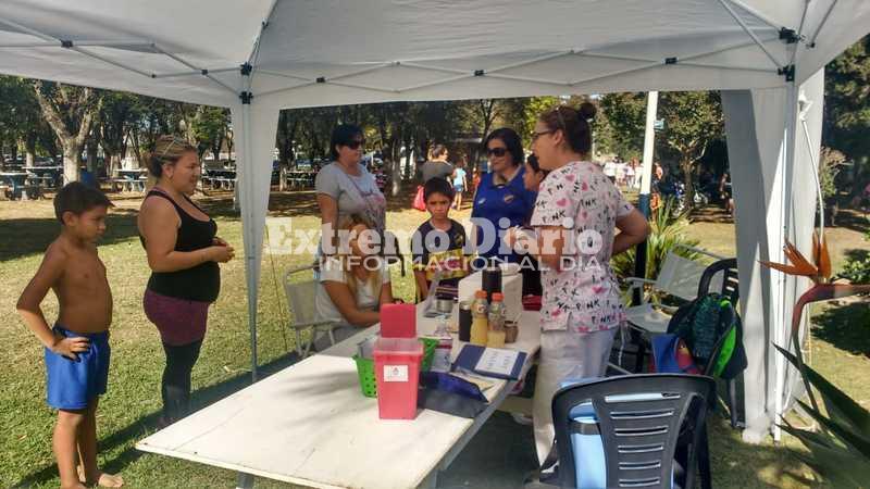 La posta de Salud presente en el torneo infantil