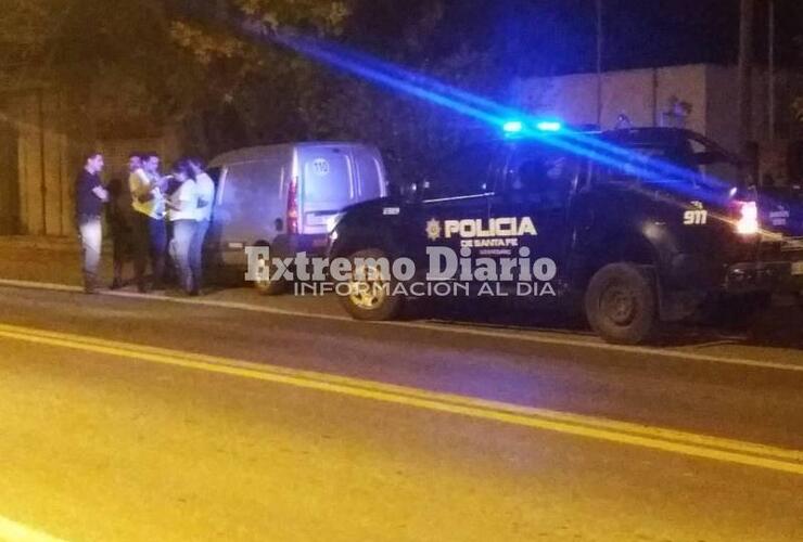 Comando lo interceptó. El rodado fue demorado por Ruta 21 a la altura de Arroyo Seco.