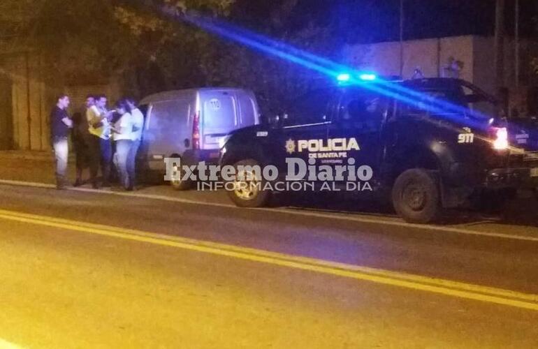 Comando lo interceptó. El rodado fue demorado por Ruta 21 a la altura de Arroyo Seco.