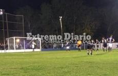 Penal y gol Panza.Diaz ajusticio a Fabro y puso el 1 a 0 final.