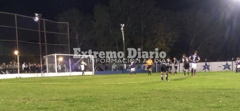 Penal y gol Panza.Diaz ajusticio a Fabro y puso el 1 a 0 final.