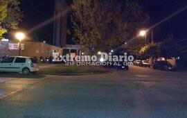 El hecho ocurrió esta tarde en inmediaciones de la escuela comercial.