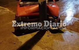 Imagen de Hace momentos: Fuerte accidente de un autom&oacute;vil