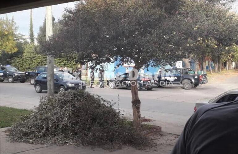 El momento de la detenci&oacute;n del hombre de 62 a&ntilde;os.