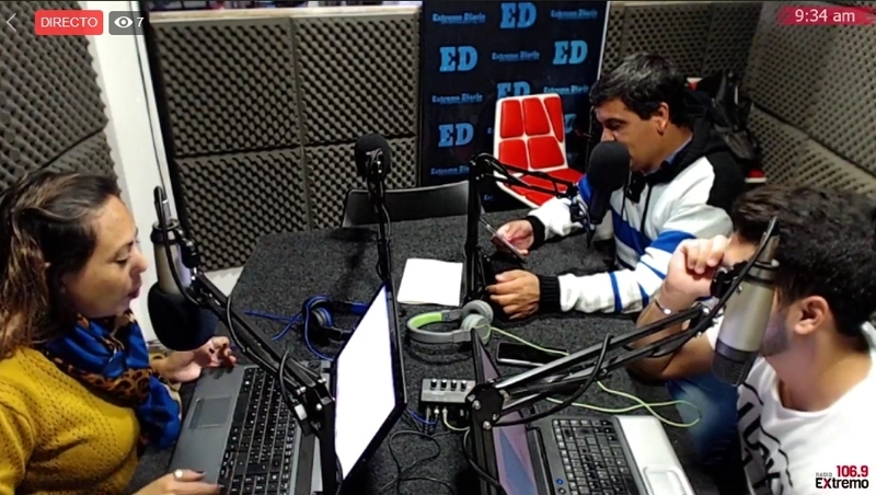 Imagen de Emisi&oacute;n EN VIVO de Dos & Pico, Radio Extremo 106.9