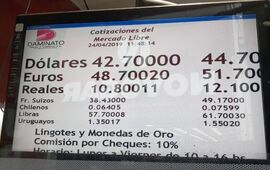 El d&oacute;lar parece no tener freno.