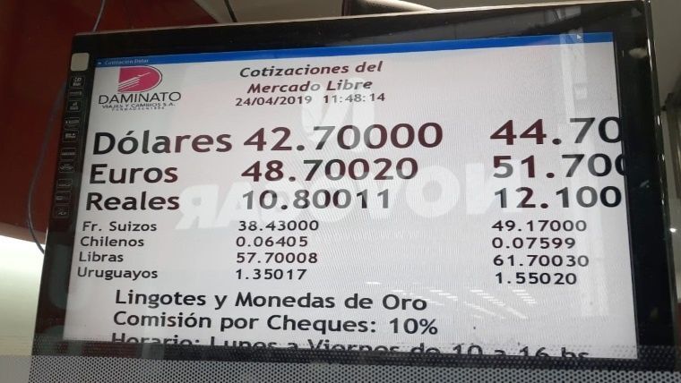 El dólar parece no tener freno.