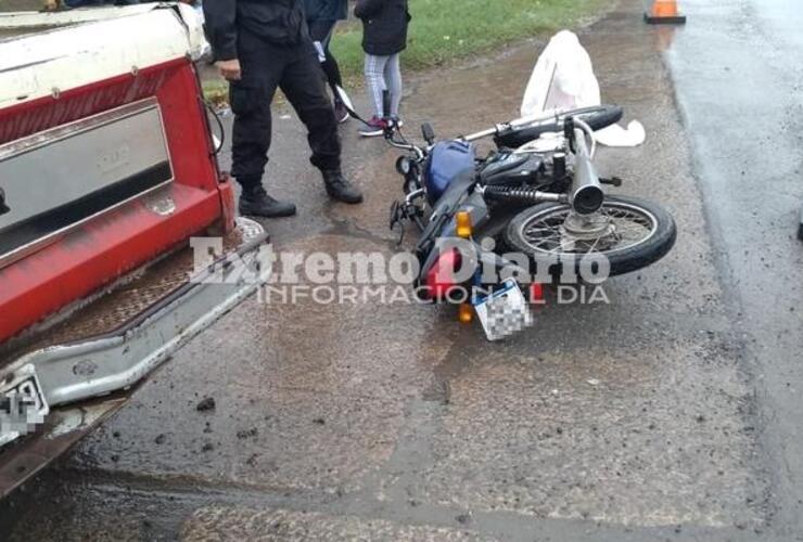 Imagen de Accidente en Ruta 21 y General López