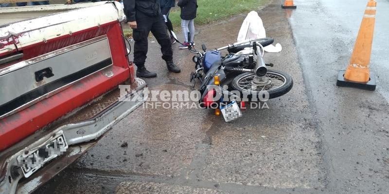 Imagen de Accidente en Ruta 21 y General L&oacute;pez