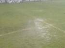 Imposible. La lluvia esta vez fue la culpable y le bajó la persiana a un gran partido.