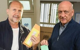 Imagen de Bonfatti y Perotti se mostraron confiados en lograr un triunfo en las elecciones generales