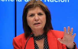 Imagen de Patricia Bullrich sobre el paro: �No vamos a aceptar ning&uacute;n tipo de corte�