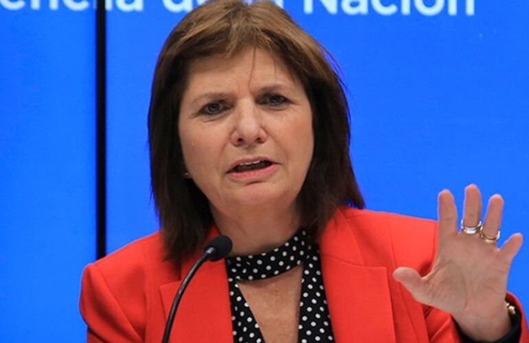 Imagen de Patricia Bullrich sobre el paro: �No vamos a aceptar ning&uacute;n tipo de corte�