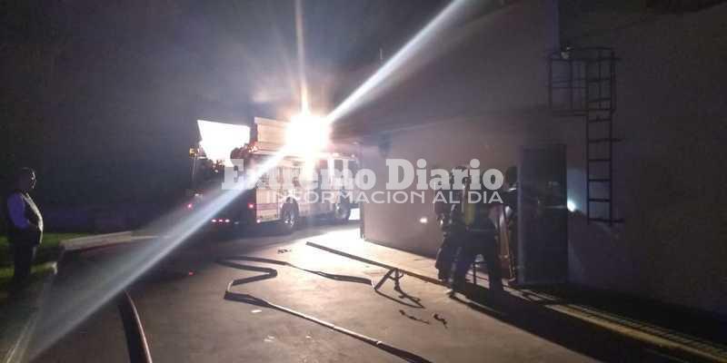 Imagen de Alarma en la Axion por un principio de incendio