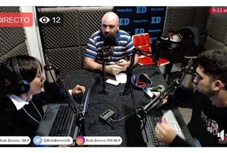 Imagen de Emisión EN VIVO de Dos & Pico, Radio Extremo 106.9