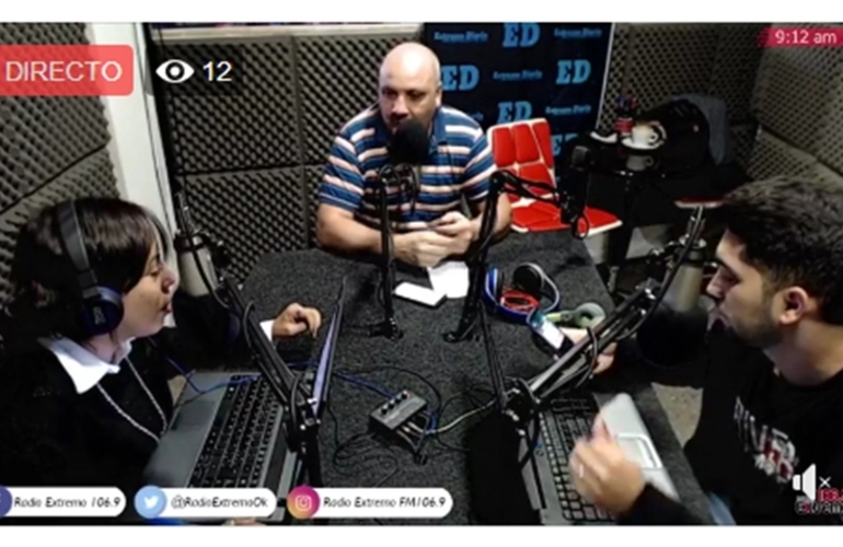 Imagen de Emisión EN VIVO de Dos & Pico, Radio Extremo 106.9