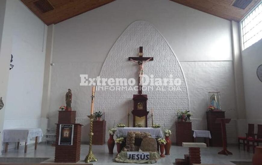 Habrá misas en diferentes barrios.