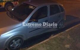 Robado. El auto había sido sustraído en la ciudad de Rosario hace algunos días.