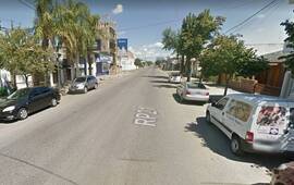 El incidente se sucedi&oacute; sobre calle 14 de Febrero. Foto: Google Maps