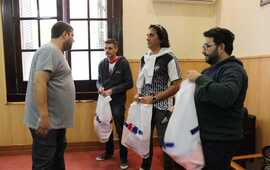 Imagen de Entrega de artículos de entrenamiento al Básquet de los clubes de Arroyo Seco