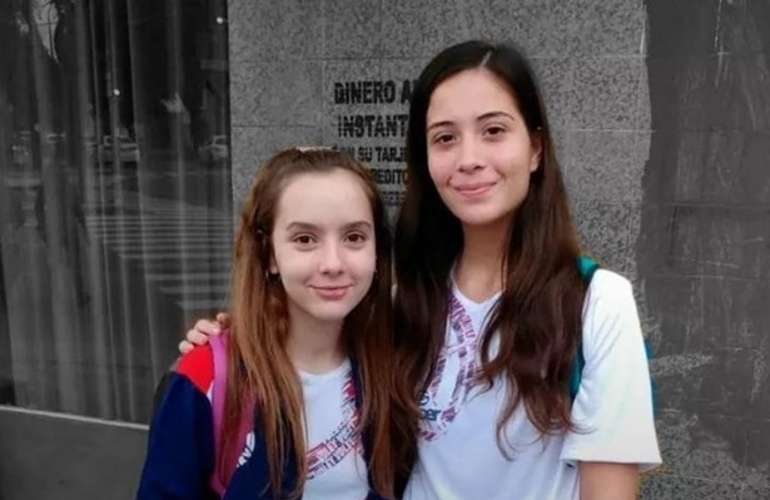 Representantes del Vóley "Panza": Lola y Ornella conformarán los planteles Sub 13 y Sub 17 del Seleccionado Rosarino.