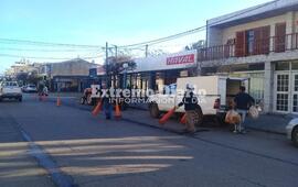 Imagen de Empleados municipales trabajaban en el centro