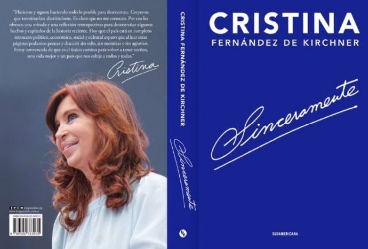 El libro de la expresidenta, un éxito de ventas.