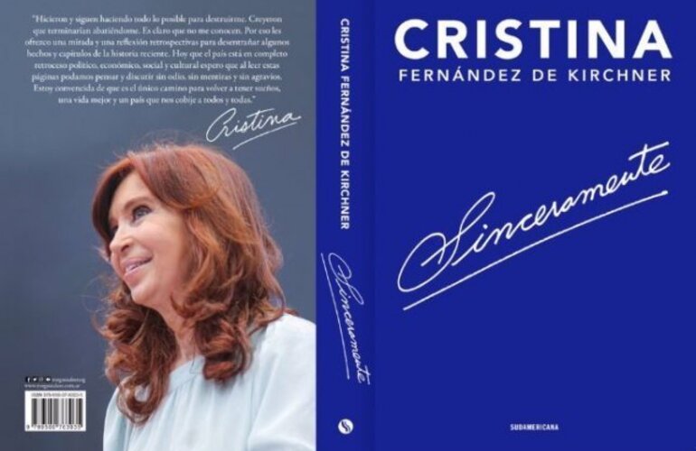 El libro de la expresidenta, un éxito de ventas.