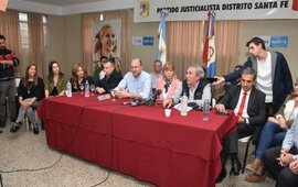 Reunión del Frente Juntos sin Bielsa