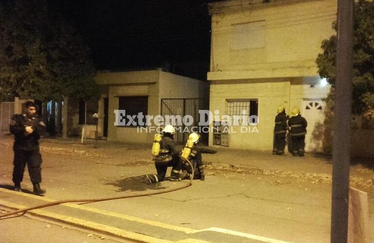 Imagen de Bomberos convocados por pérdida de gas