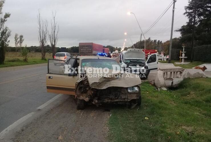 Imagen de Otro choque: Accidente por Ruta 21 en General Lagos