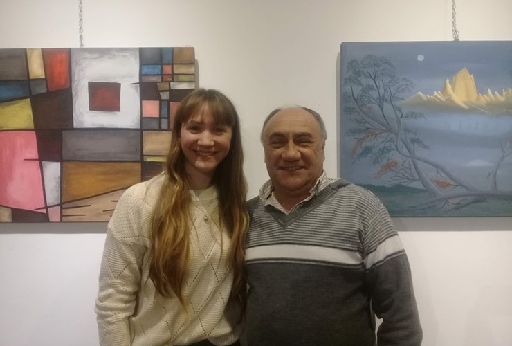 Imagen de Juntos haciendo arte, muestra de María Sol y Carlos De Cristófano