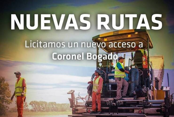 Imagen de Día histórico para Coronel Bogado: Se abrirán las ofertas para la pavimentación de la Ruta 25S