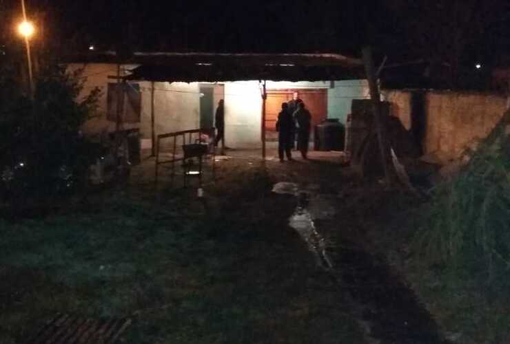 Imagen de Principio de incendio en la cocina de una casa