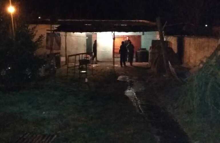 Imagen de Principio de incendio en la cocina de una casa