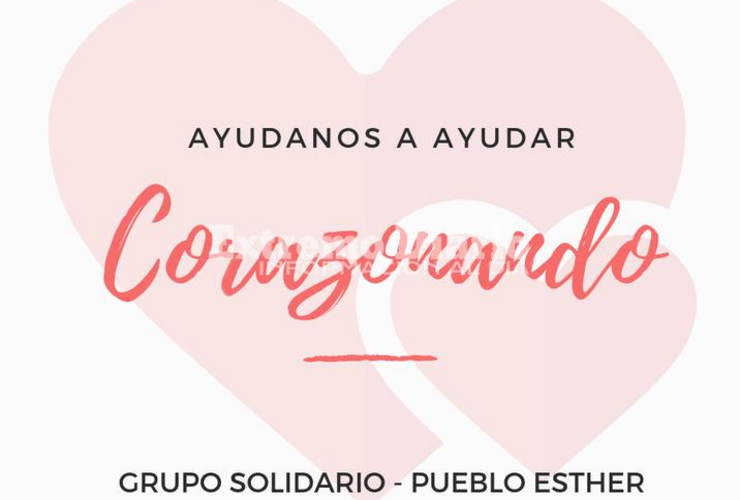 Un grupo de familias promueve una actividad solidaria