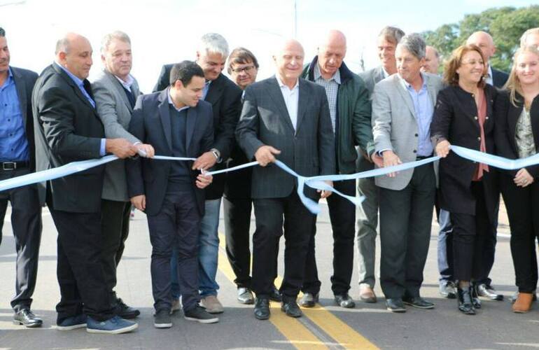 Imagen de Se inaugur&oacute; la Ruta S26 que vincula Arroyo Seco con Uranga y la Ruta N&ordm; 18