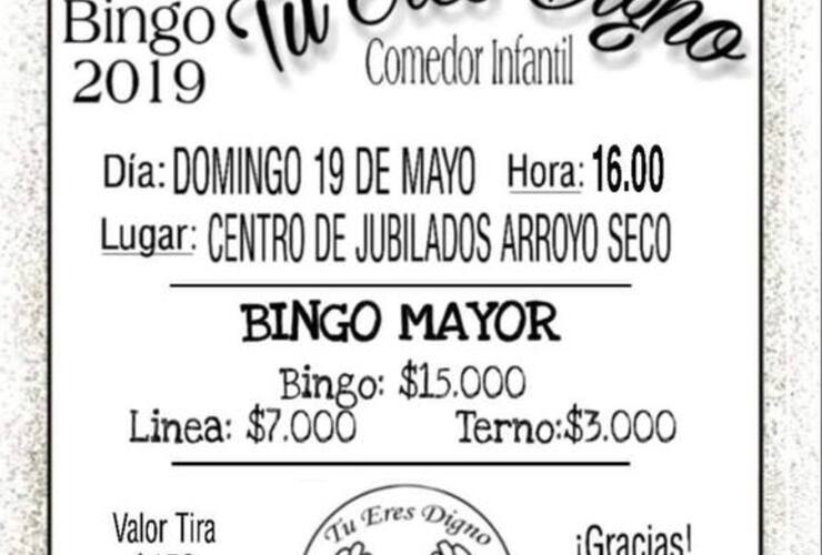 Imagen de Todavía quedan algunos cartones para el Bingo