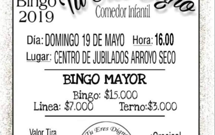 Imagen de Todavía quedan algunos cartones para el Bingo